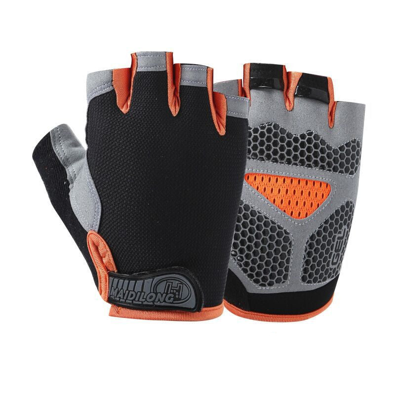 Half-finger Non-slip Gym/weightlifting Gloves