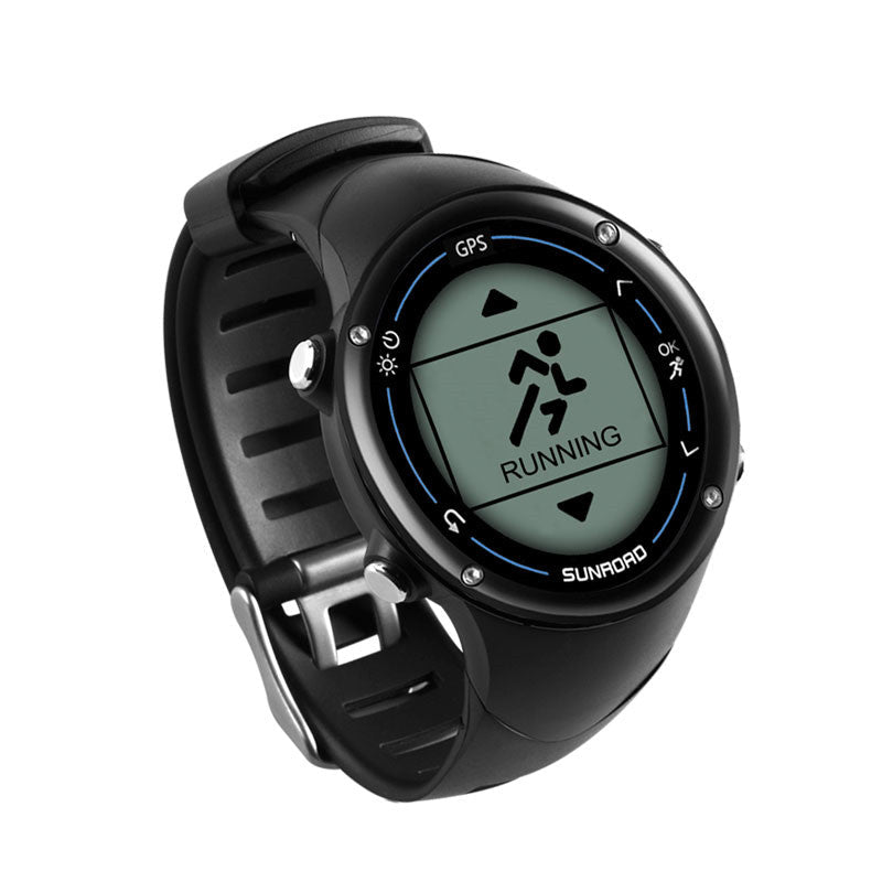 Reloj deportivo inteligente con navegación, frecuencia cardíaca para exteriores y natación