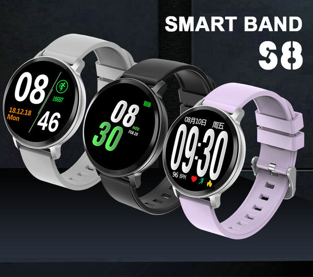 S8 Smart Bracelet Fitness Tracker Heart Rate monitor.