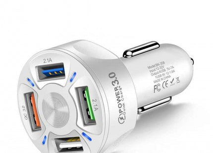 Fast Charge Car Charger One For Four Car Mobile Phone Charger Car Charger