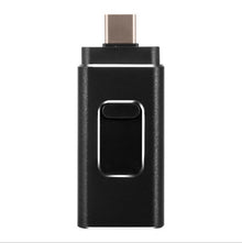 Compatible con Apple, disco U de teléfono móvil, disco U de metal Otg cuatro en uno de doble uso