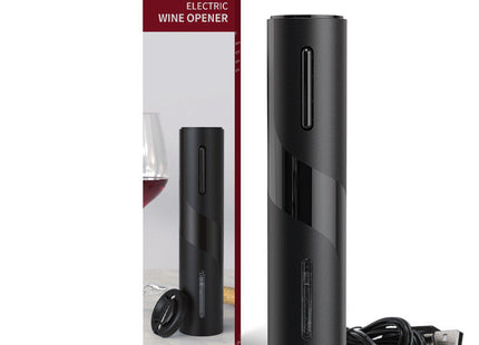 Electronic Bottle Opener Qier Plastic USB Rechargeable Wine Electric Electronic Bottle Opener