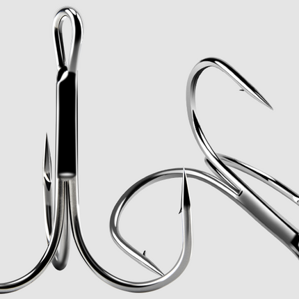 Fishing Hook, Three-Claw Hook, Three Hooks, Large Silver Carp, Bighead Carp, Butterfly Hook, Spear Fish