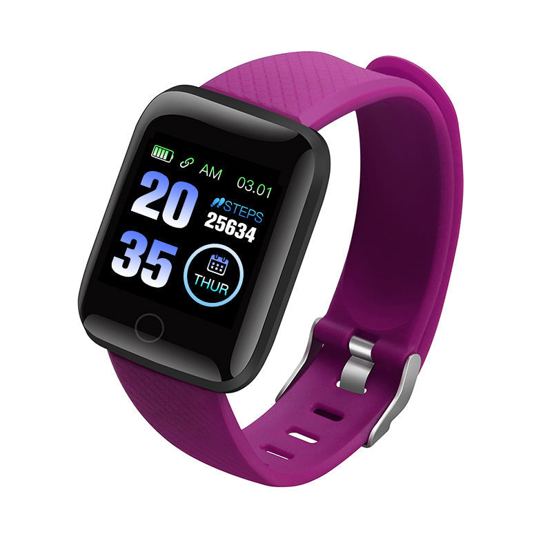 Pulsera inteligente D13 con pantalla a color y detección de frecuencia cardíaca