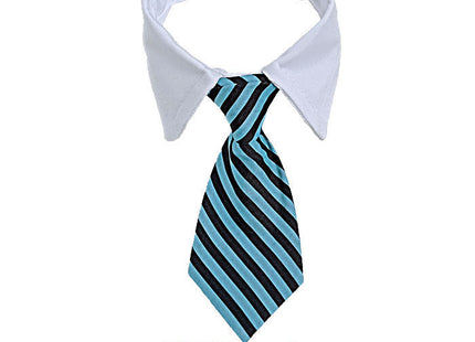 Pet Neck Tie Dog Tie Striped Bib Scarf Bow Knot