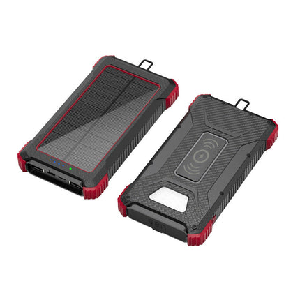 Outdoor Solar Wireless Power Bank With Large Capacity 10000Mah Power Bank Mobile Power Customization