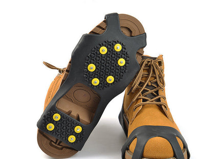 Outdoor Hiking Shoes Spikes Ice Chain Anti-Skid Chain Fishing Anti-Skid