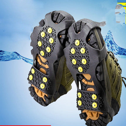 Outdoor Hiking Shoes Spikes Ice Chain Anti-Skid Chain Fishing Anti-Skid