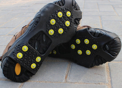 Outdoor Hiking Shoes Spikes Ice Chain Anti-Skid Chain Fishing Anti-Skid