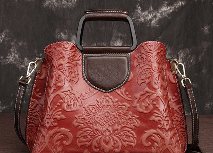 Genuine Leather Handbags Fashion Messenger Bags Cowhide Handbags
