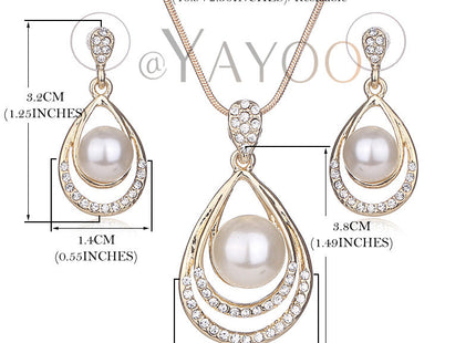 Pearl Jewelry Set for women