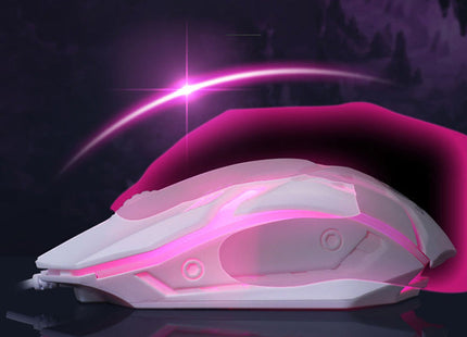 GTX300 Gaming CF LOL Gaming Keyboard Mouse Glowing Set