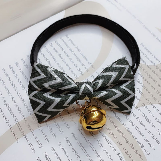 Pet bow tie bell