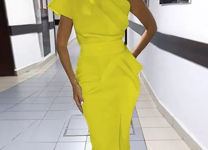 Sexy wrap hip dress