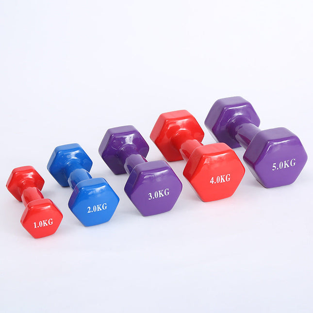 Neoprene-coated Dumbbell Set