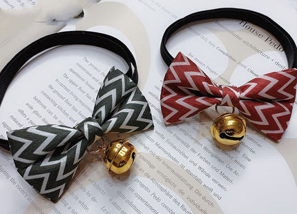 Pet bow tie bell