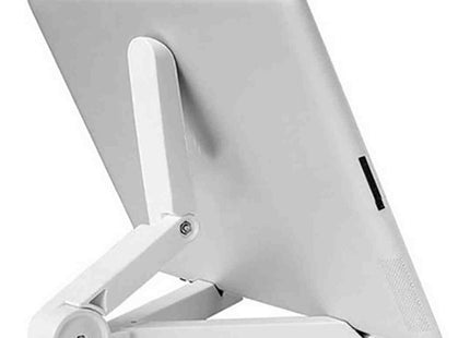 Universal Foldable Phone Tablet Holder Adjustable Bracket Desktop Stand Tripod Stability Support For Phone Adjustable Portable Desktop Holder Mount Folding Tablet Stand Anti-Slip For Ipad