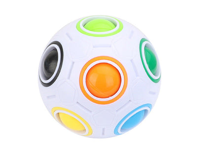 High Elasticity And Fall Resistance Puzzle Rainbow Ball Toy