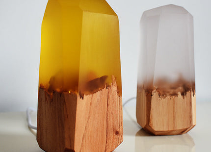 Solid wood sleep lamp