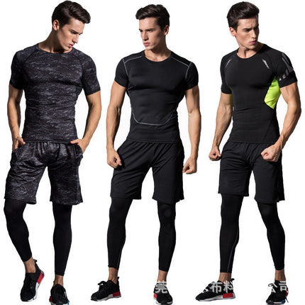 Men's Compression Tight Fit Gym/Fitness Suit