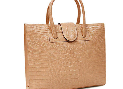 Crocodile ladies bags 2021 new fashion big shoulder bag leather bags wholesale