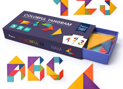 Colour Tangram Puzzle