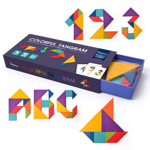 Colour Tangram Puzzle