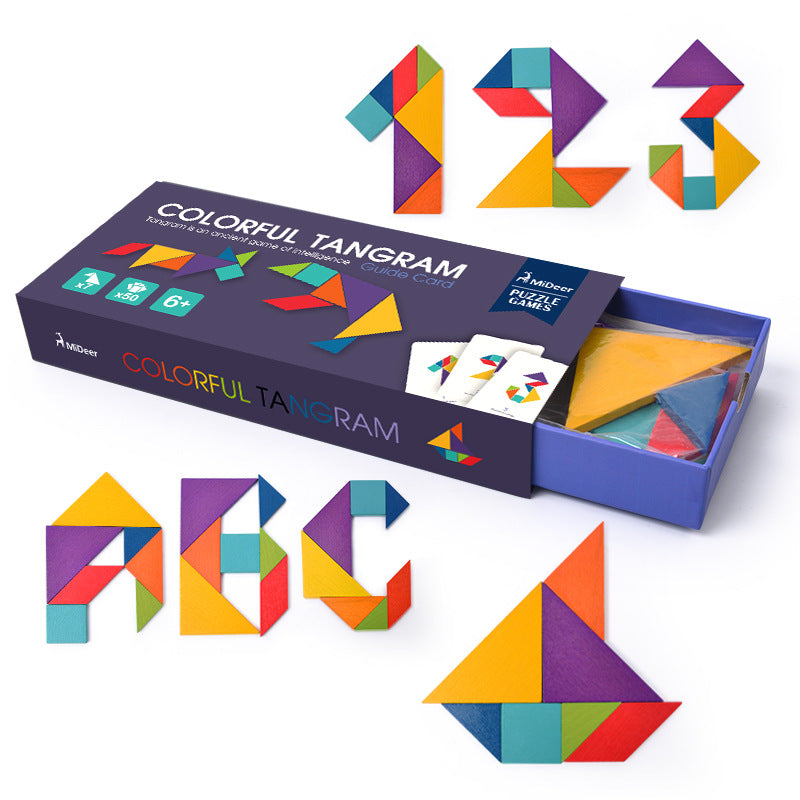 Colour Tangram Puzzle
