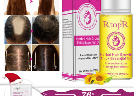 Fast Powerful Hair Growth Essence Products Essential Oil Liquid Treatment Preventing Hair Loss Hair Care 20ml