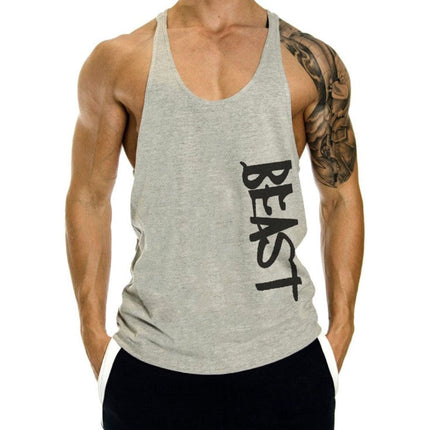 BEAST Sleeveless Gym/Fitness Vest