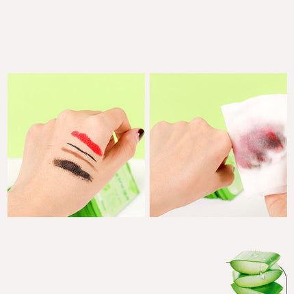 Makeup remover wipes facial tissues