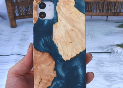 Wood Epoxy Mobile Phone Case