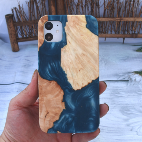 Wood Epoxy Mobile Phone Case