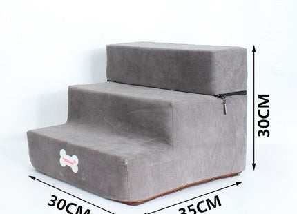 Pet Stairs Steps Cat And Dog Climb Stairs 3 Stairs Pet Bed Stairs
