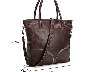 Manufacturers Selling Leather Bags Leather Handbag Tote Bag Leisure Shopping Bags Wholesale Large Capacity