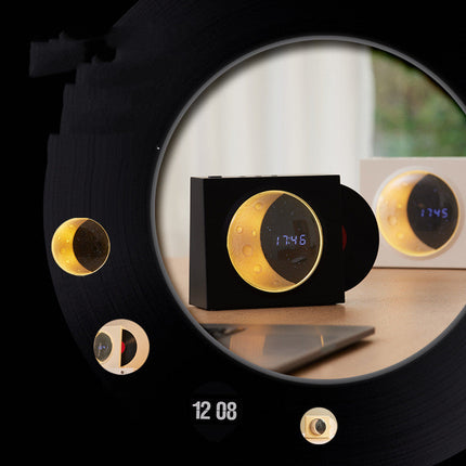 2023 NEW Moon Clock Bluetooth Speaker