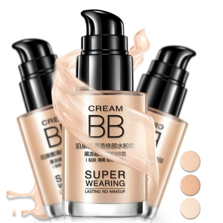 Crema BB hidratante ligera y elegante, maquillaje nude, corrector de maquillaje, crema BB hidratante