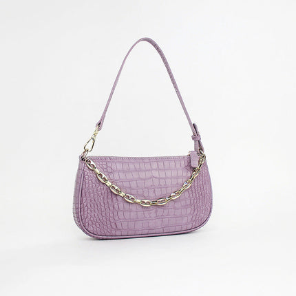 Small PU Leather Crossbody Bags Solid Color Shoulder Handbags Female Travel Solid Color Cross Body Bag