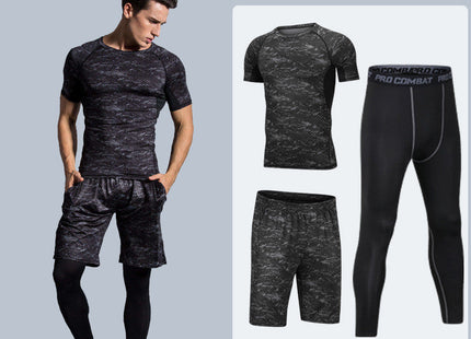 Men's Compression Tight Fit Gym/Fitness Suit