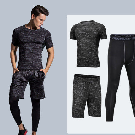 Men's Compression Tight Fit Gym/Fitness Suit