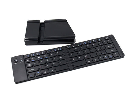 Folding Metal Bluetooth Foldable Keyboard Mini Bluetooth Wireless