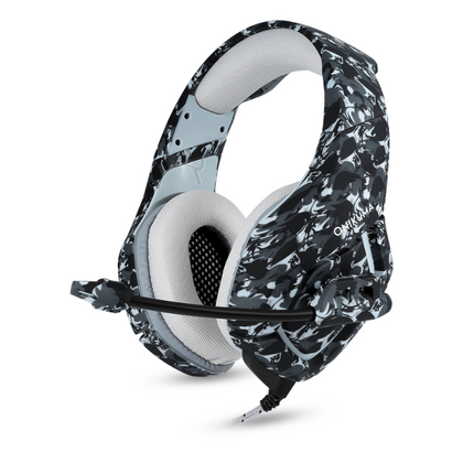 Destruction Camouflage Gaming Headset