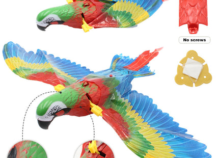 Simulation Bird Cat Interactive Pet Toys Hanging Eagle Flying Teasering Play Kitten Dog Toys Animals Cat Accessories Supplies