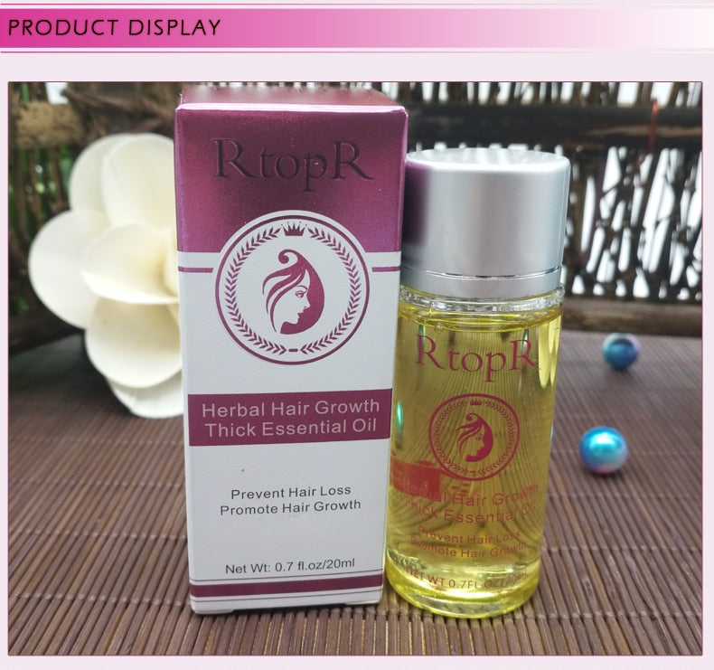 Fast Powerful Hair Growth Essence Products Essential Oil Liquid Treatment Preventing Hair Loss Hair Care 20ml