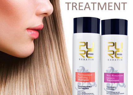 PURC Straightening Hair Repair And Straighten Damage Hair Products Brazilian Keratin Treatment  Purifying Shampoo