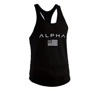 ALPHA Men's Sleeveless Gym/Fitness Vest