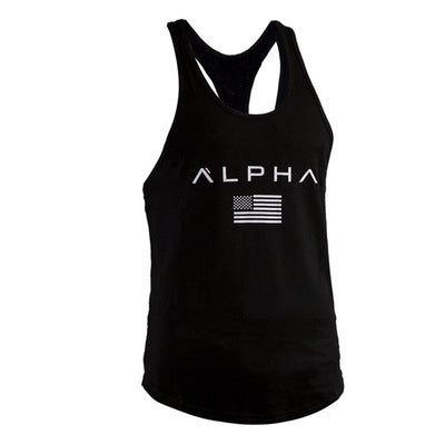 ALPHA Men's Sleeveless Gym/Fitness Vest