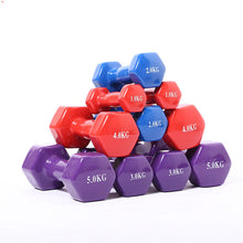 Neoprene-coated Dumbbell Set