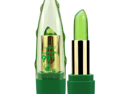 Aloe Vera Gel Color Changing Lipstick Gloss  Moisturizer Anti-drying Desalination Fine-grain Lip Blam Care