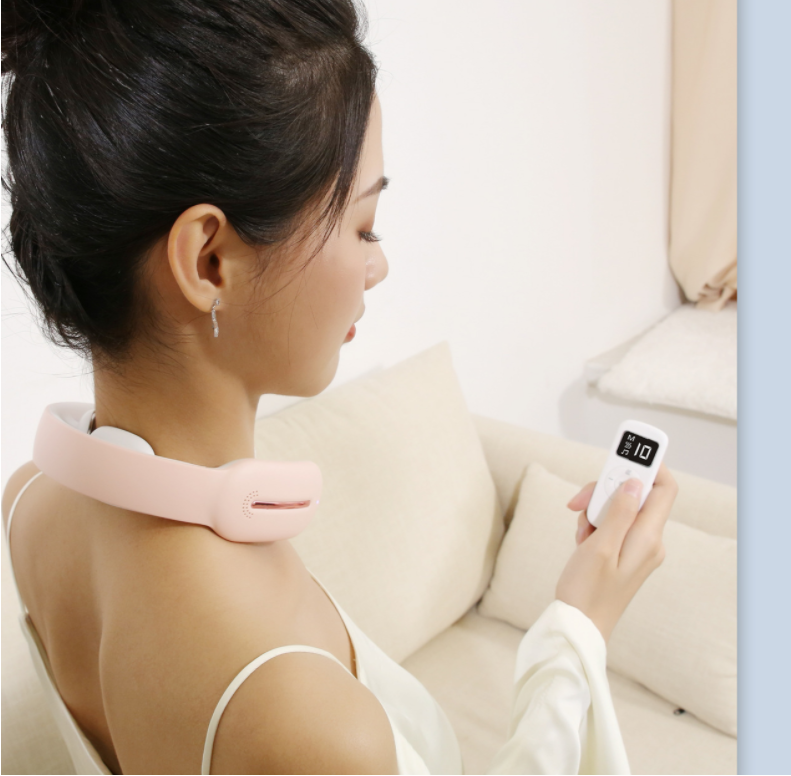 Masajeador Cervical Multifuncional con Control Remoto